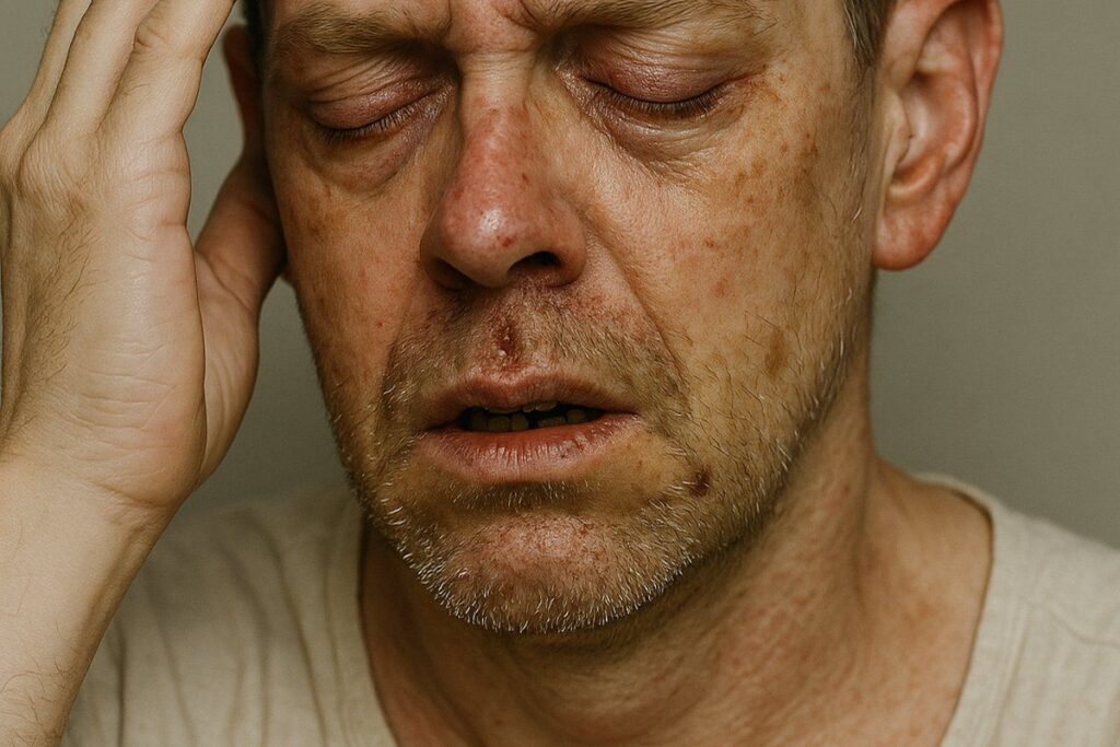 Sintomas associados ao Aconitum lycoctonum