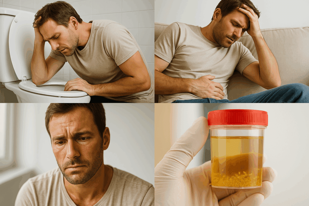 Sintomas associados ao Adrenalinum  