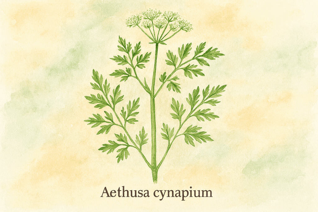 Aethusa cynapium remédio homeopático