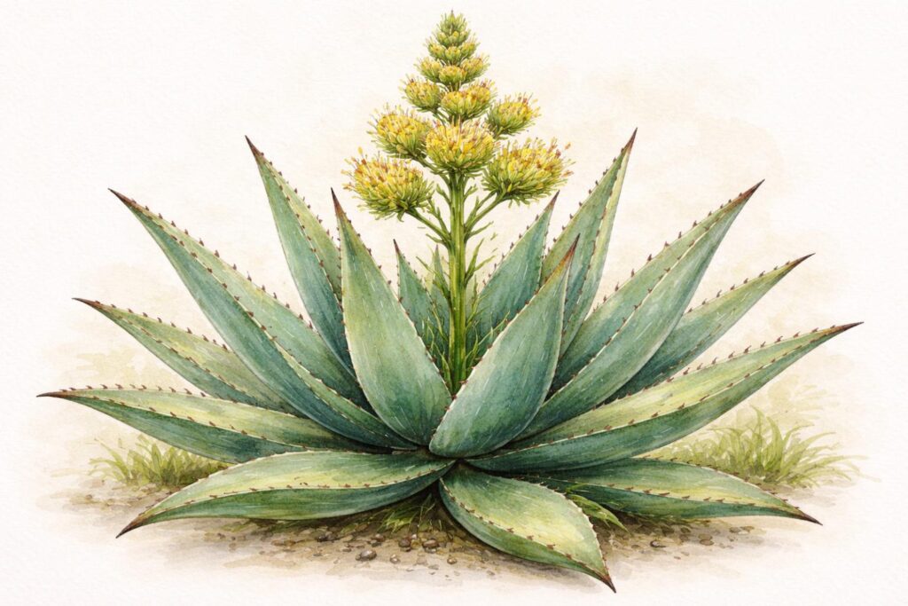 Agave americana remédio homeopático
