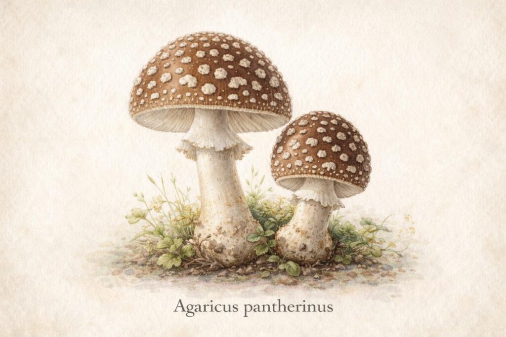 Agaricus pantherinus na homeopatia – remédio homeopático