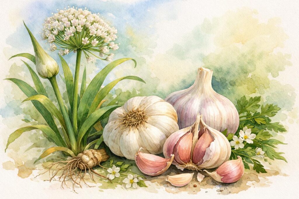 Allium sativum – remédio homeopático