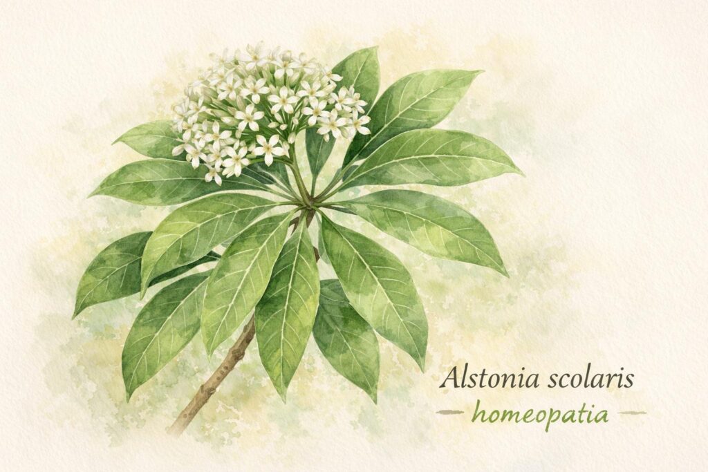 Alstonia scolaris na homeopatia – remédio homeopático