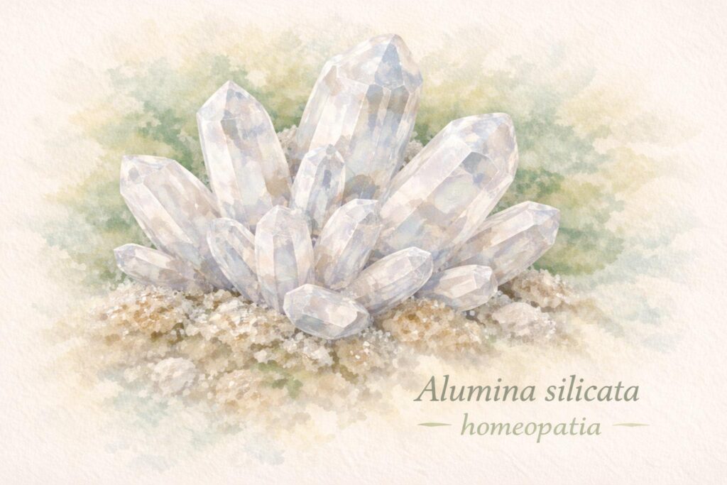 Alumina silicata remedio homeopatico