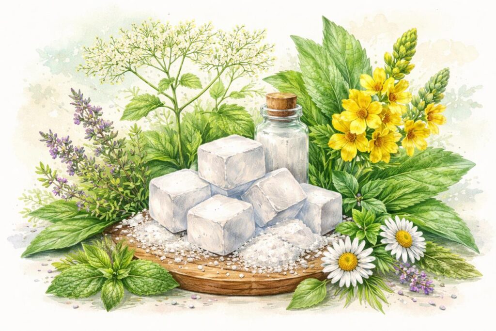 Ammonium muriaticum na homeopatia – remédio homeopático