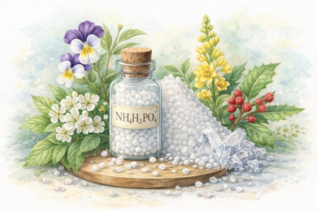 Ammonium phosphoricum na homeopatia – remédio homeopático