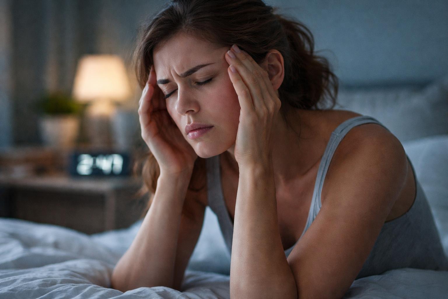 Ammonium valerianicum na homeopatia – pessoa com nervosismo, cefaleia e insônia