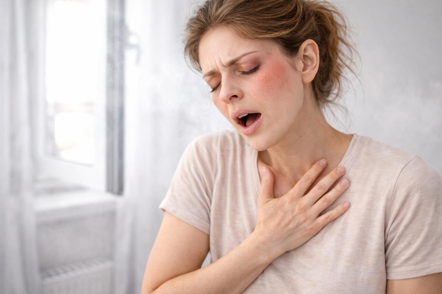 ansiedade intensa com falta de ar, palpitações e sensação de calor associada a amylenum nitrosum na homeopatia