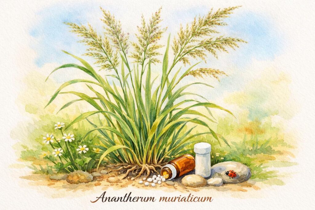 anantherum muriaticum na homeopatia – remédio homeopático