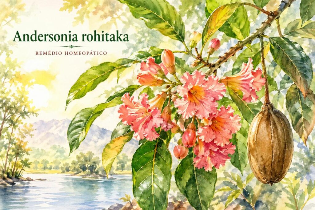 Andersonia rohitaka na homeopatia – remédio homeopático