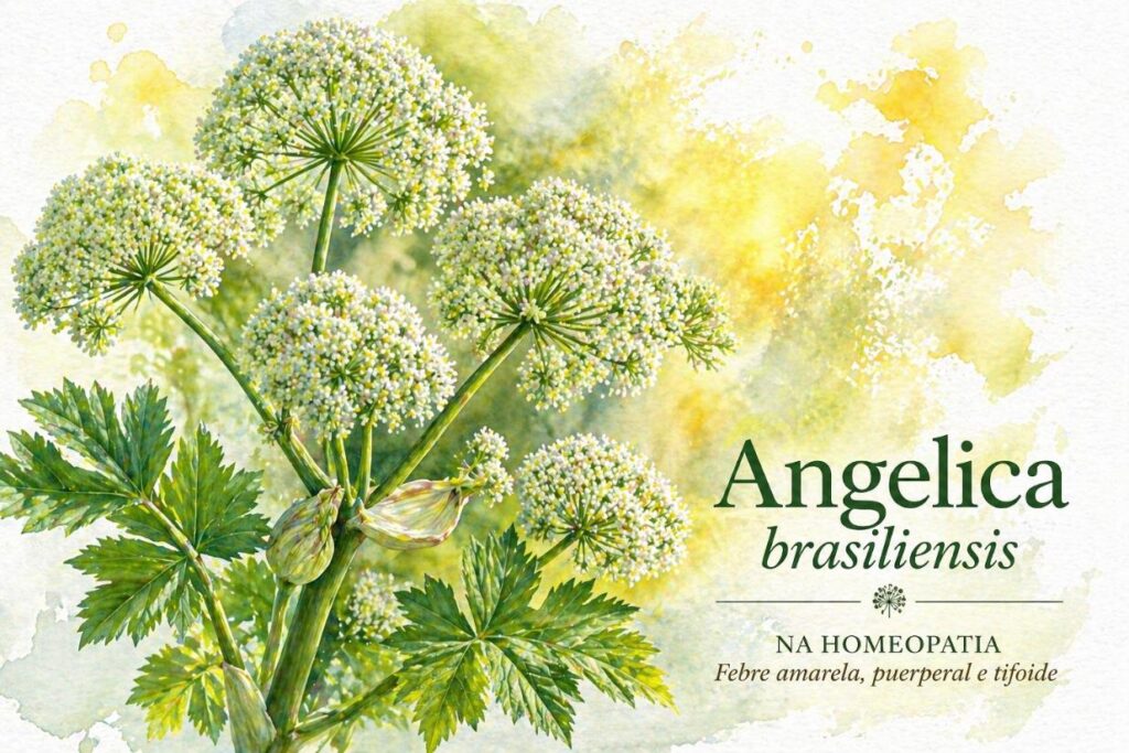 Angelica brasiliensis na homeopatia – remédio homeopático