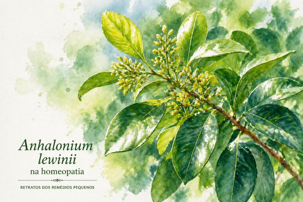 Anhalonium lewinii na homeopatia – remédio homeopático