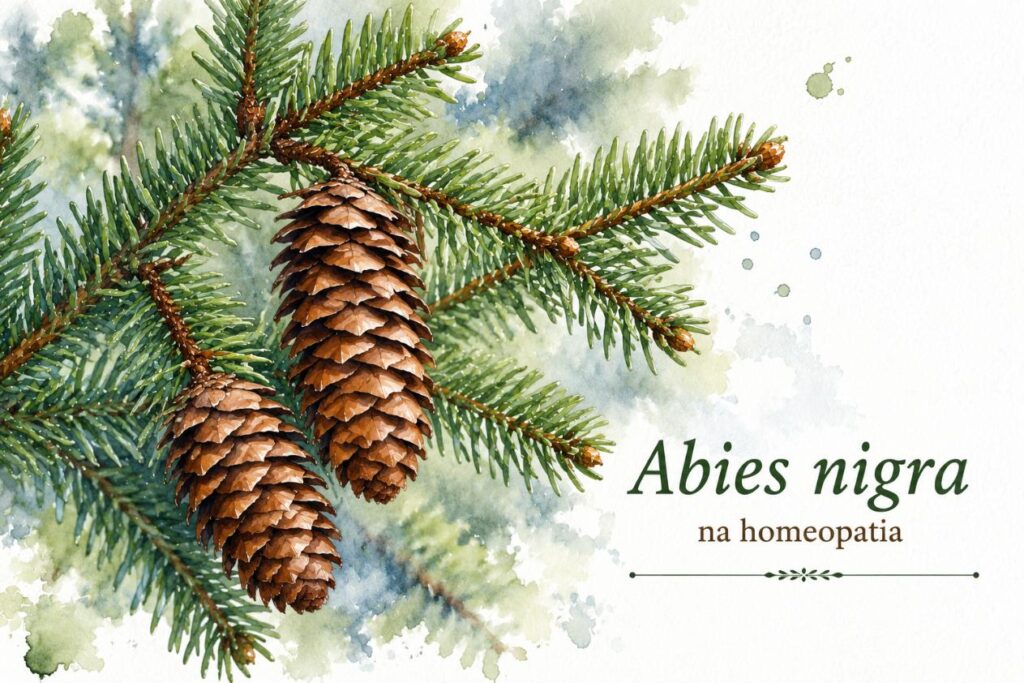 Abies nigra na homeopatia – remédio homeopático