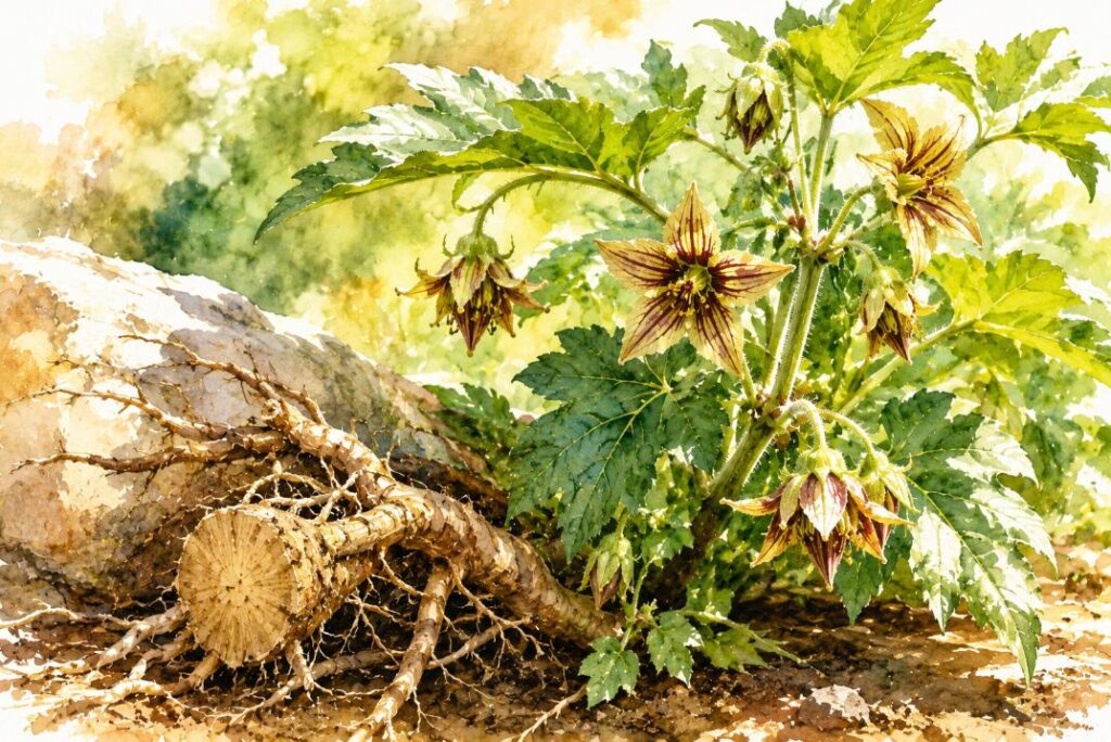 Abroma radix 2 Abroma radix na homeopatia – remédio homeopático obtido da raiz de Abroma augusta