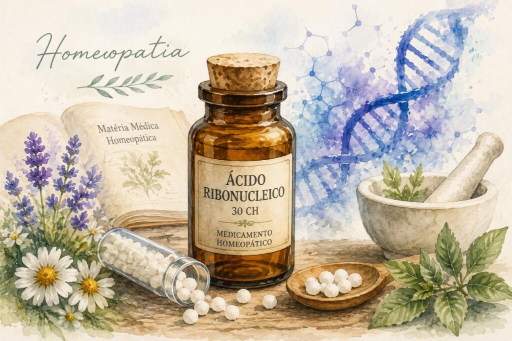 Ácido ribonucleico na homeopatia – remédio homeopático