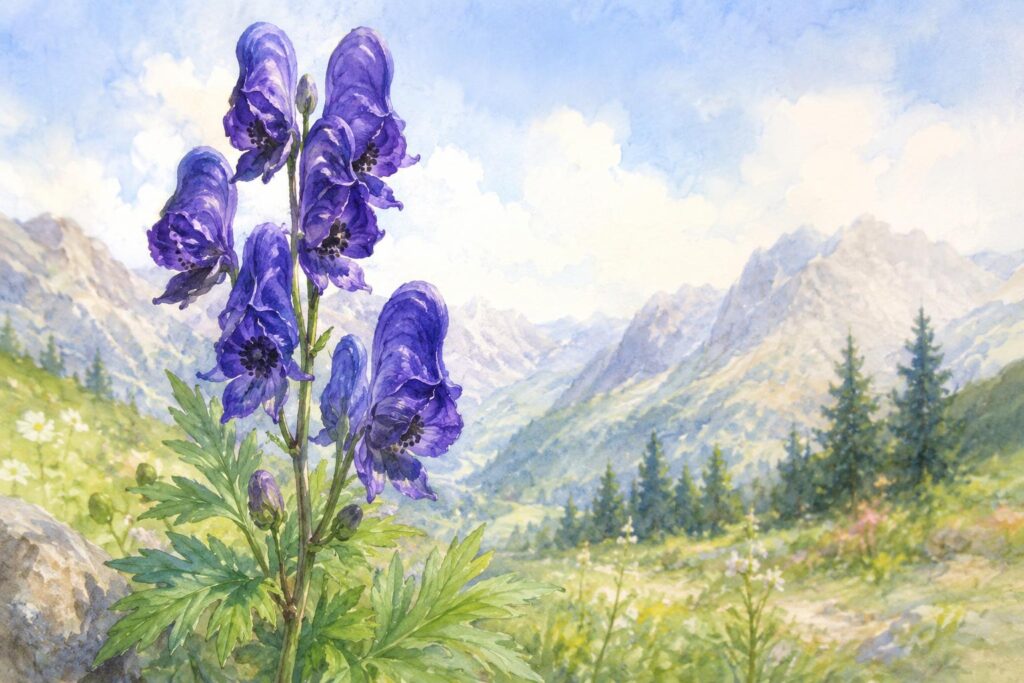 Aconitum septentrionale na homeopatia