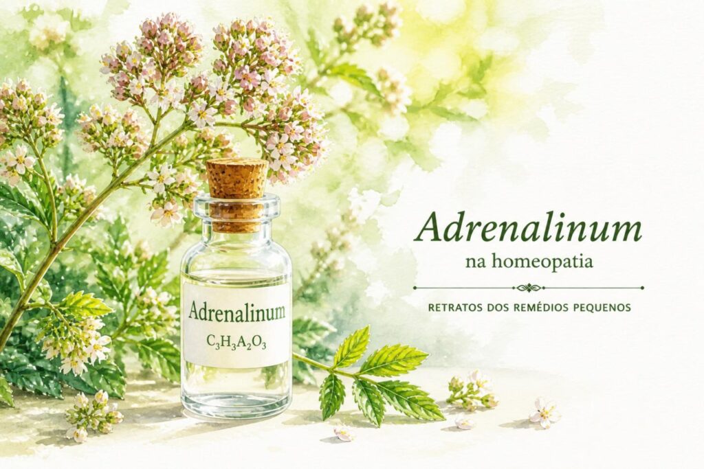 Adrenalinum na homeopatia – remédio homeopático