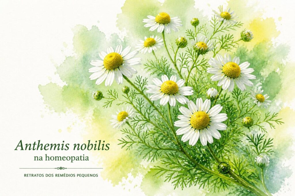Anthemis nobilis na homeopatia – remédio homeopático