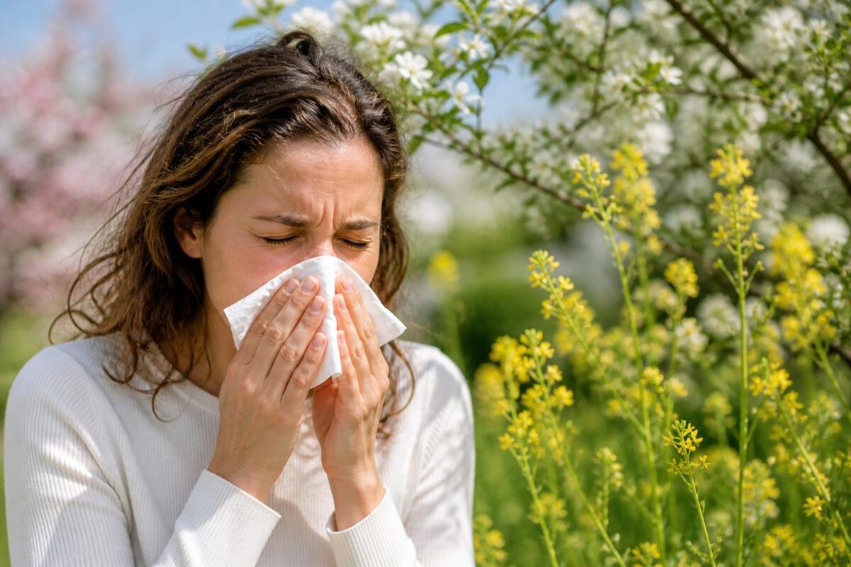 Anthoxanthum odoratum na homeopatia – alergia ao pólen com espirros e coriza