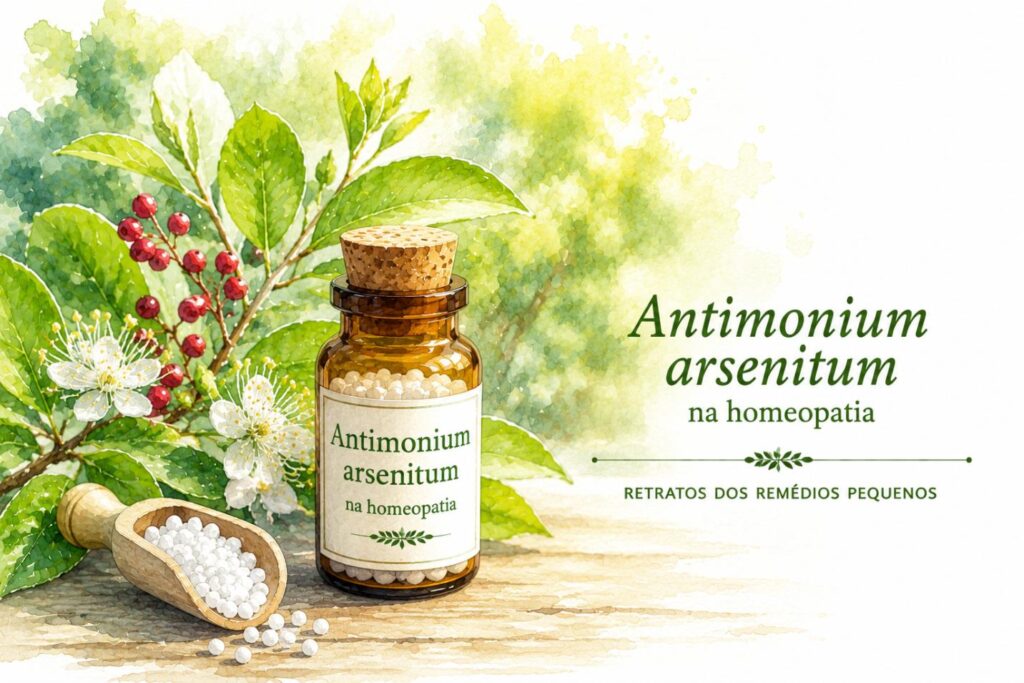 Antimonium arsenitum na homeopatia – remédio homeopático