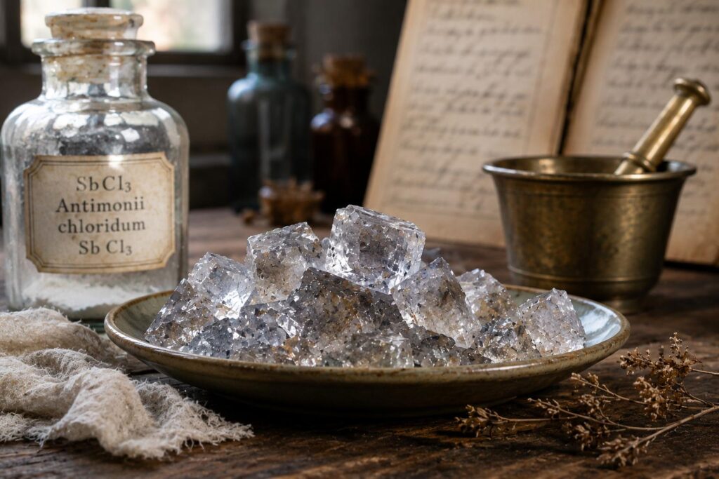 Antimonium chloridum na homeopatia – remédio homeopático
