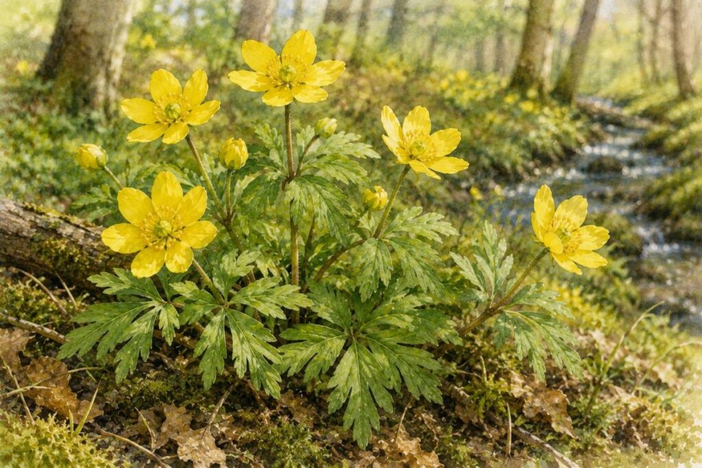 Anemone ranunculoides na homeopatia