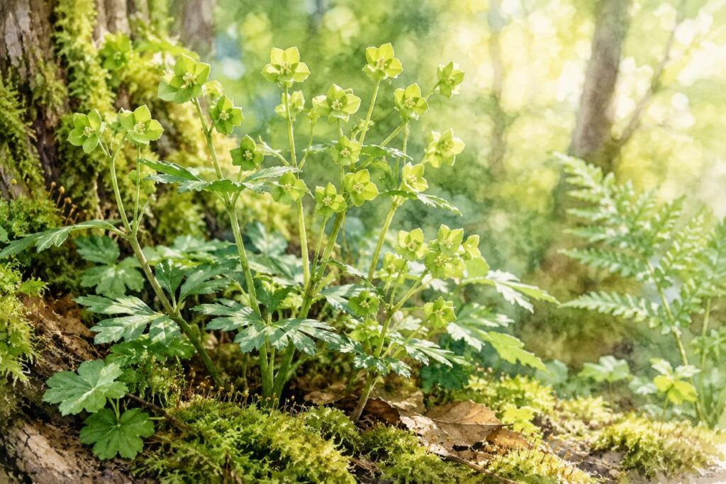 Adoxa moschatellina na homeopatia – remédio homeopático obtido da planta Adoxa moschatellina