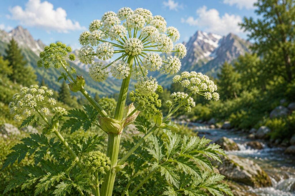 Angelica archangelica na homeopatia