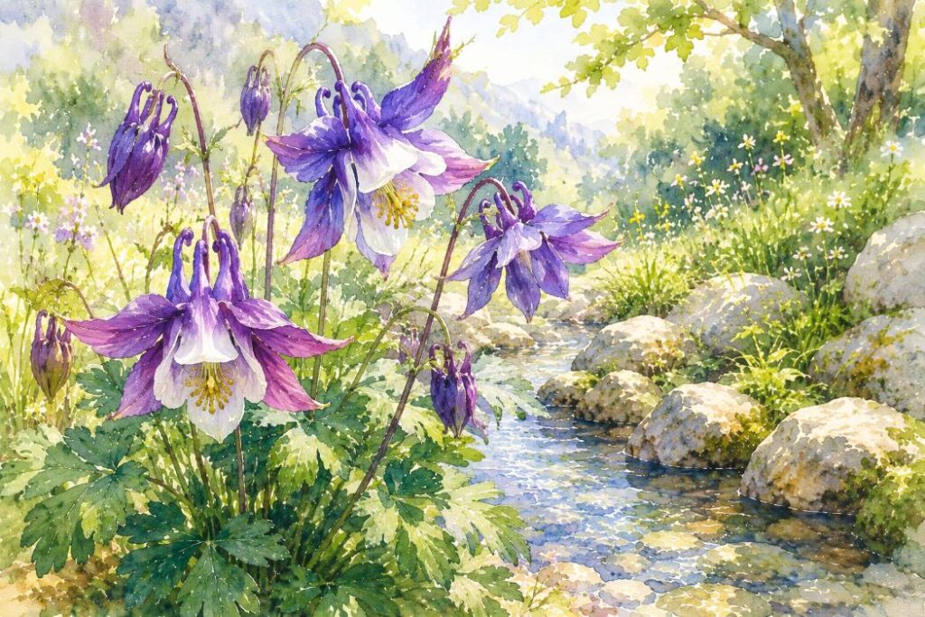 Aquilegia vulgaris na homeopatia
