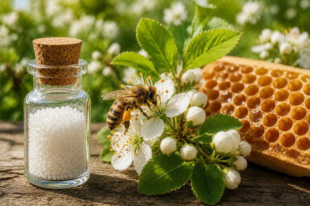 Apisinum 2 Apisinum na homeopatia