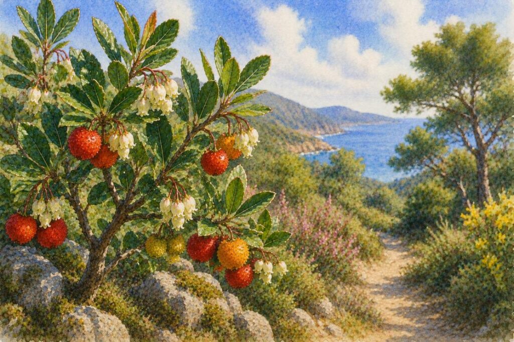Arbutus unedo na homeopatia