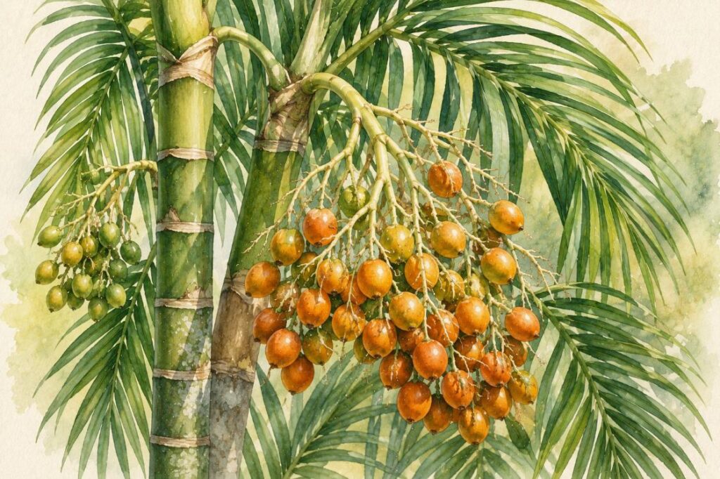 Areca catechu 2 Areca catechu na homeopatia