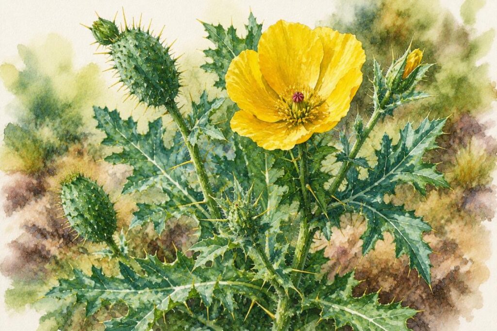 Argemone mexicana na homeopatia