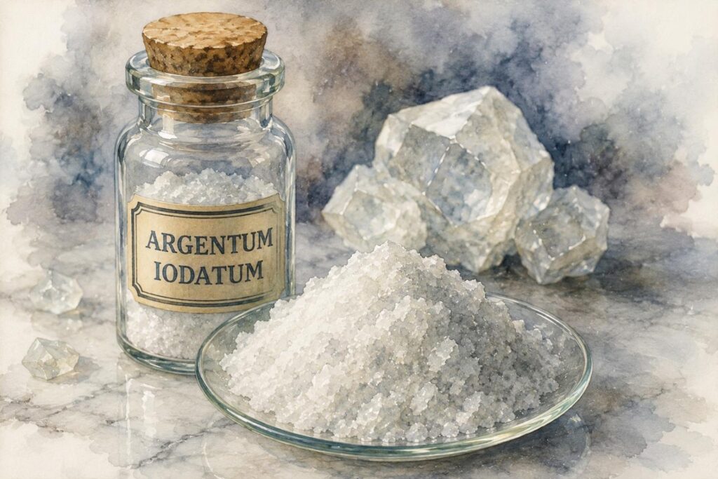 Argentum iodatum 2 Argentum iodatum na homeopatia