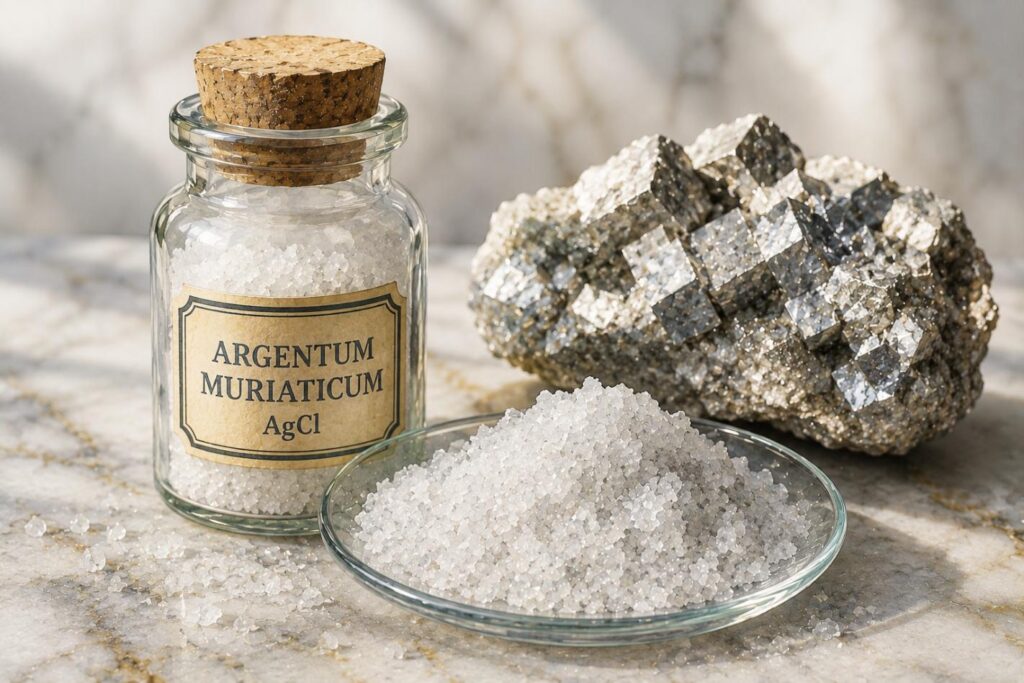 Argentum muriaticum 2 Argentum muriaticum na homeopatia
