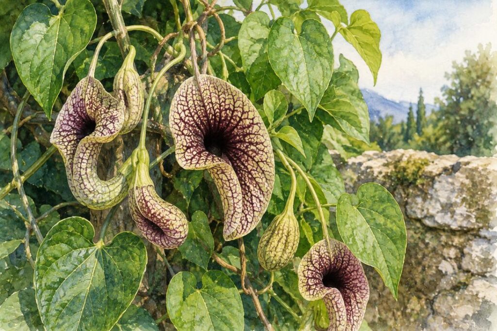 Aristolochia clematitis na homeopatia