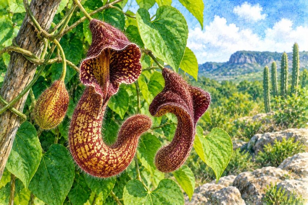Aristolochia milhomens na homeopatia