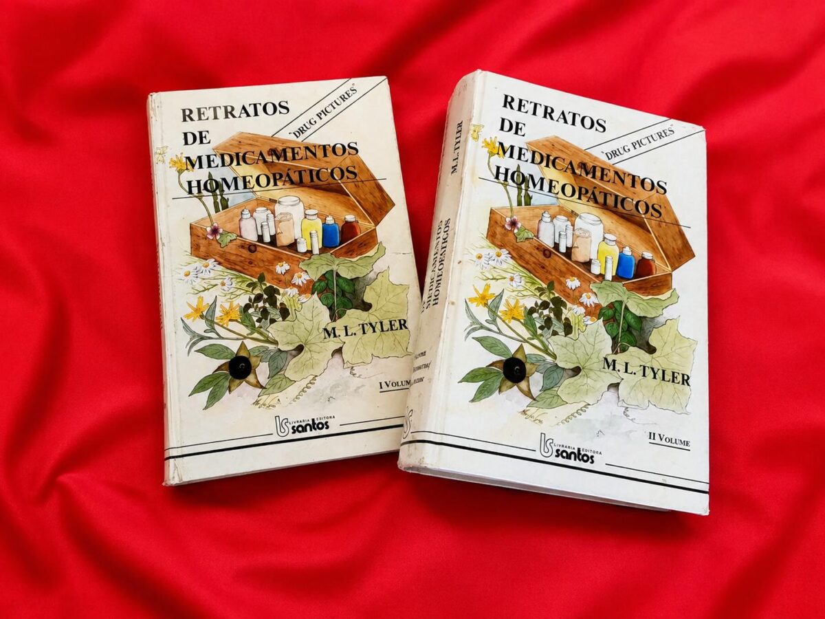 Volumes de Retratos de Medicamentos Homeopáticos, de Margaret Lucy Tyler