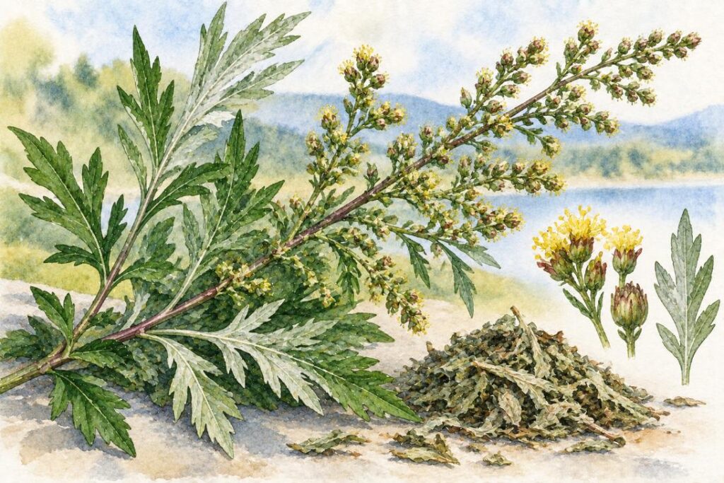 Artemisia vulgaris 2 Artemisia vulgaris na homeopatia