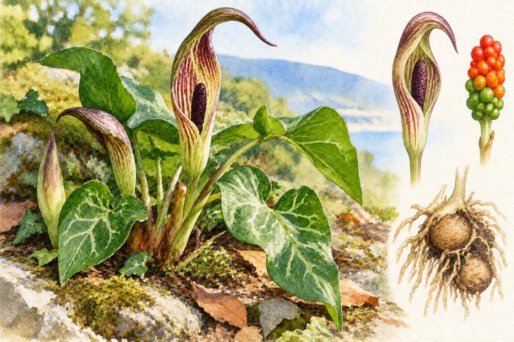 Arum arisarum 2 Arum arisarum na homeopatia