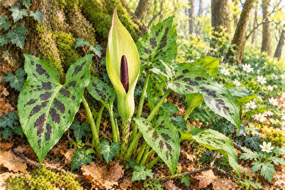Arum maculatum na homeopatia