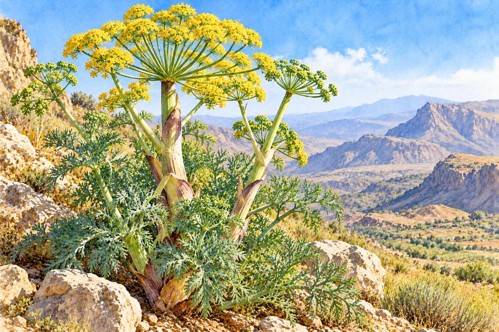Asa foetida 2 Asa foetida na homeopatia – resina da Ferula asafoetida