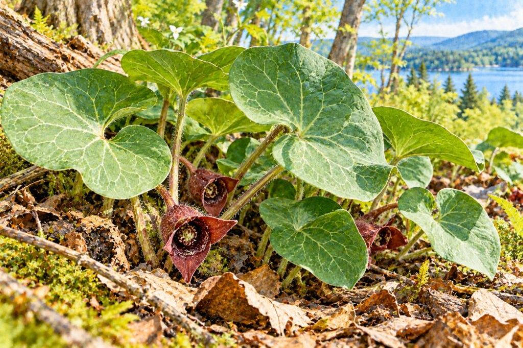 Asarum canadense 2 Asarum canadense na homeopatia – gengibre selvagem